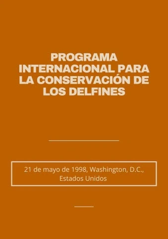 PROGRAMA INTERNACIONAL PARA LA CONSERVACIàN DE LOS DELFINES