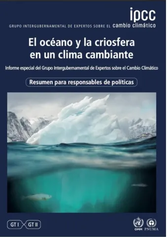 el oceano y la criosfera cambiante Biblioteca portada